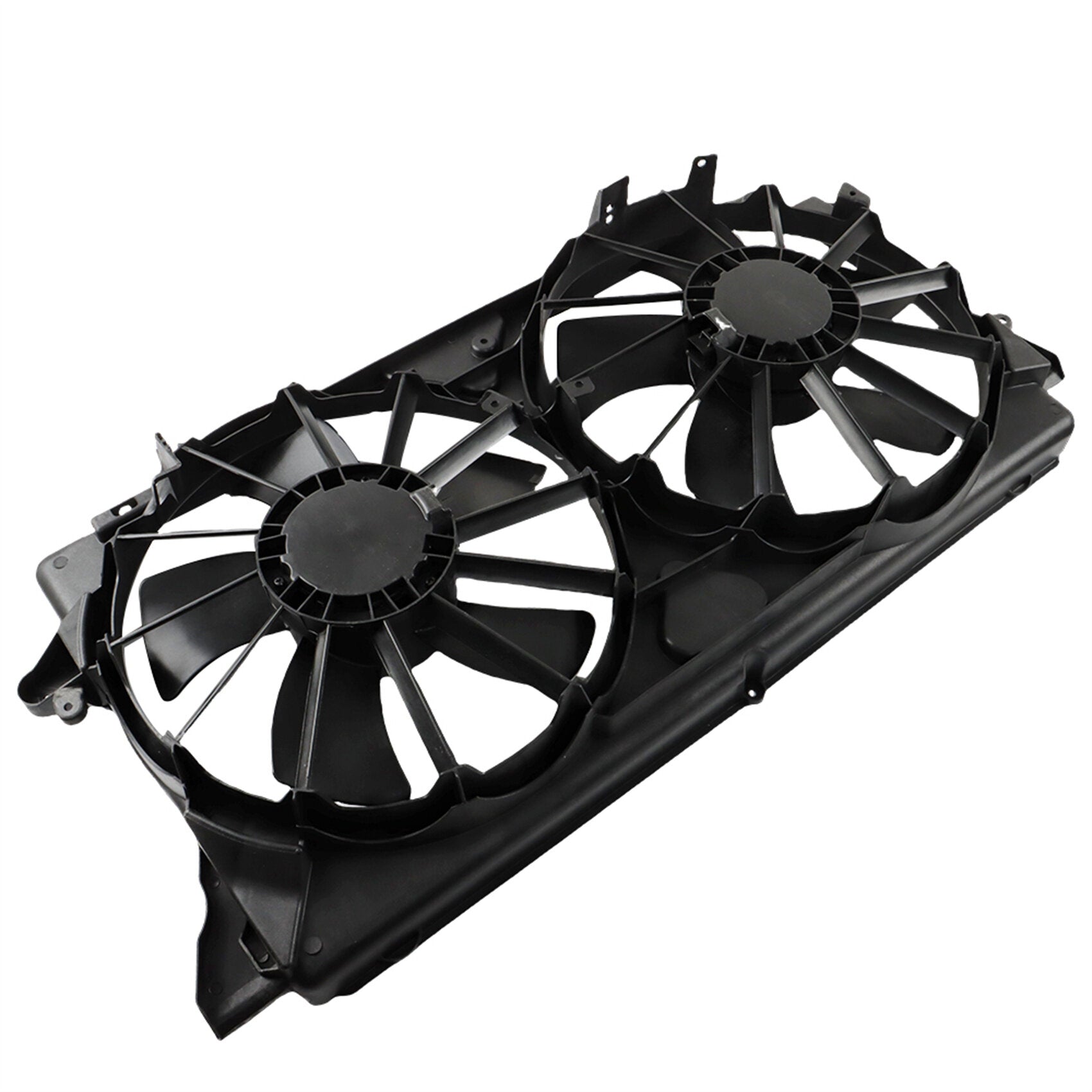 TOPPARTZ Radiator Cooling Fan w/ Shroud Replacement for 2010-2017 F150 Expedition Lincoln