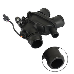 TOPPARTZ Thermostat Housing Assembly with Sensor LR117568 AJ814048 LR107288 AJ813986 Replacement for F-Type XF XE XJ 2013-2019 3.0L V6 - Gas
