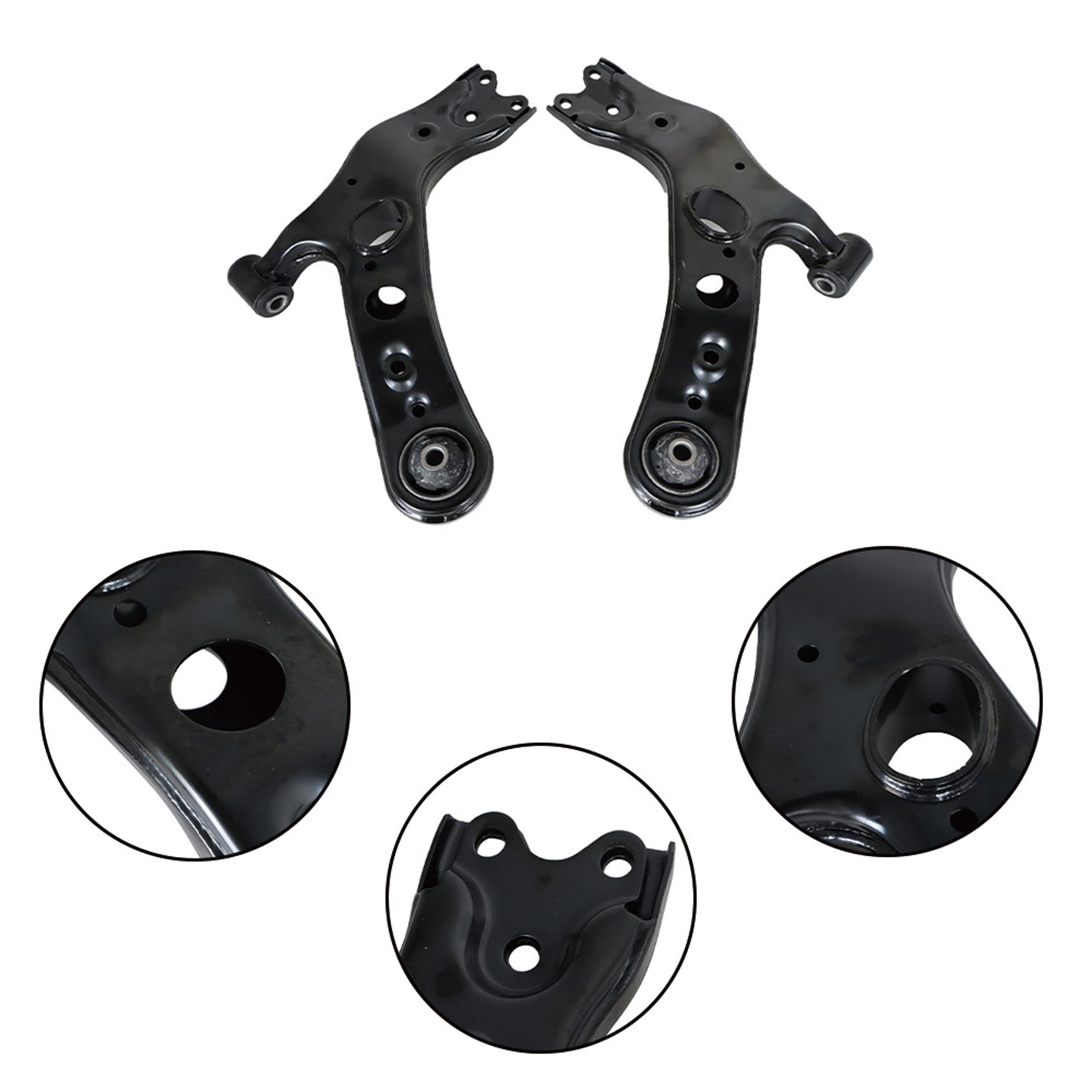TOPPARTZ Front Lower Control Arm Ball Joint Tie Rod Kit Replacement for 2006-2018 Toyota RAV4