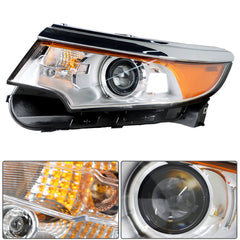 TOPPARTZ Headlights Front Lamp Replacement for 2011-2014 Ford Edge Headlamps Projector Headlights Driver Side