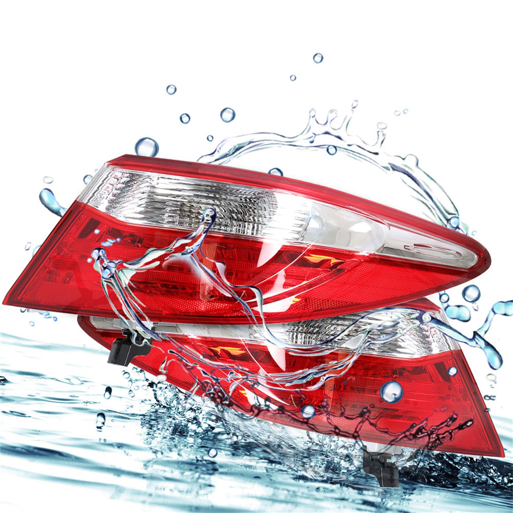 TOPPARTZ Driver Passenger Side Tail Lights Replacement for 2015-2017 Toyota Camry