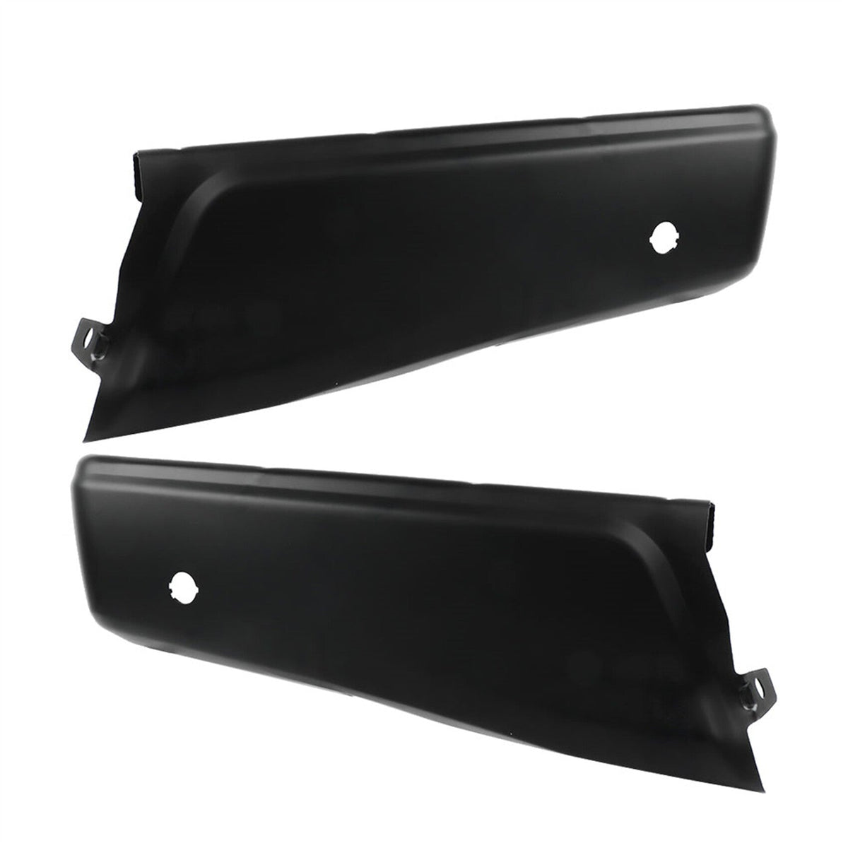 TOPPARTZ Set of 2 Rear Step Bumper Face Bars with Parking Aid Sensor Holes Replacement for 2015-2020 F150 FO1102383