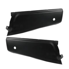 TOPPARTZ Set of 2 Rear Step Bumper Face Bars with Parking Aid Sensor Holes Replacement for 2015-2020 F150 FO1102383