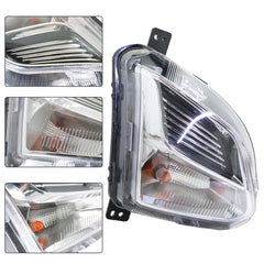 TOPPARTZ Bumper Fog Light Assembly w/ Bulbs Replacement for 2018 2019 2020 Chevrolet Equinox Lights Left Driver & Right Passenger Side