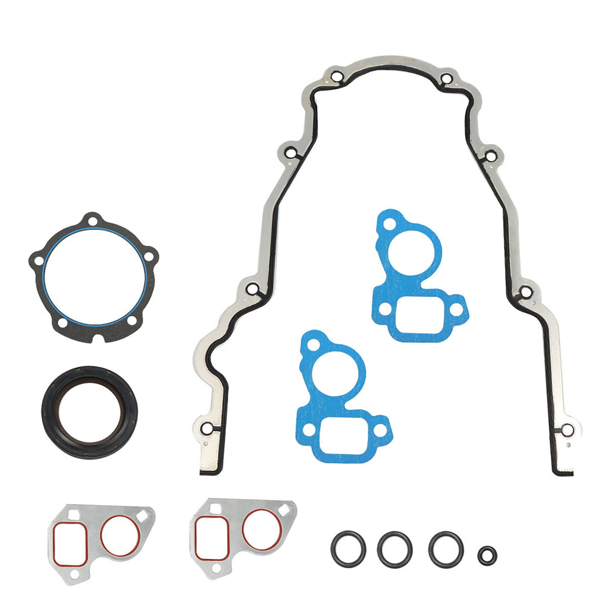 TOPPARTZ Timing Chain Cover Water Pump Gaskets Main Seal TCS45993 Replacement for Buick Cadillac Chevry GMC 1997-2016