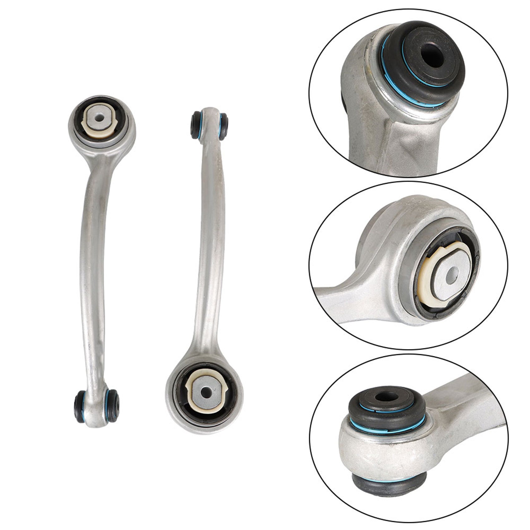 TOPPARTZ Pair Front Lower Driver & Passenger Side Forward Lower Control Arm Set Replacement for Jaguar S-Type XJ8 XJR XJ Super V8