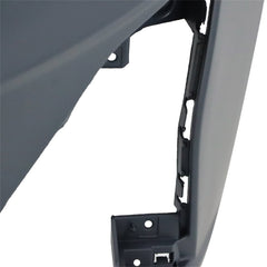TOPPARTZ Primed Front Bumper Cover with License Plate Hole Replacement for 2019-2020 Fusion
