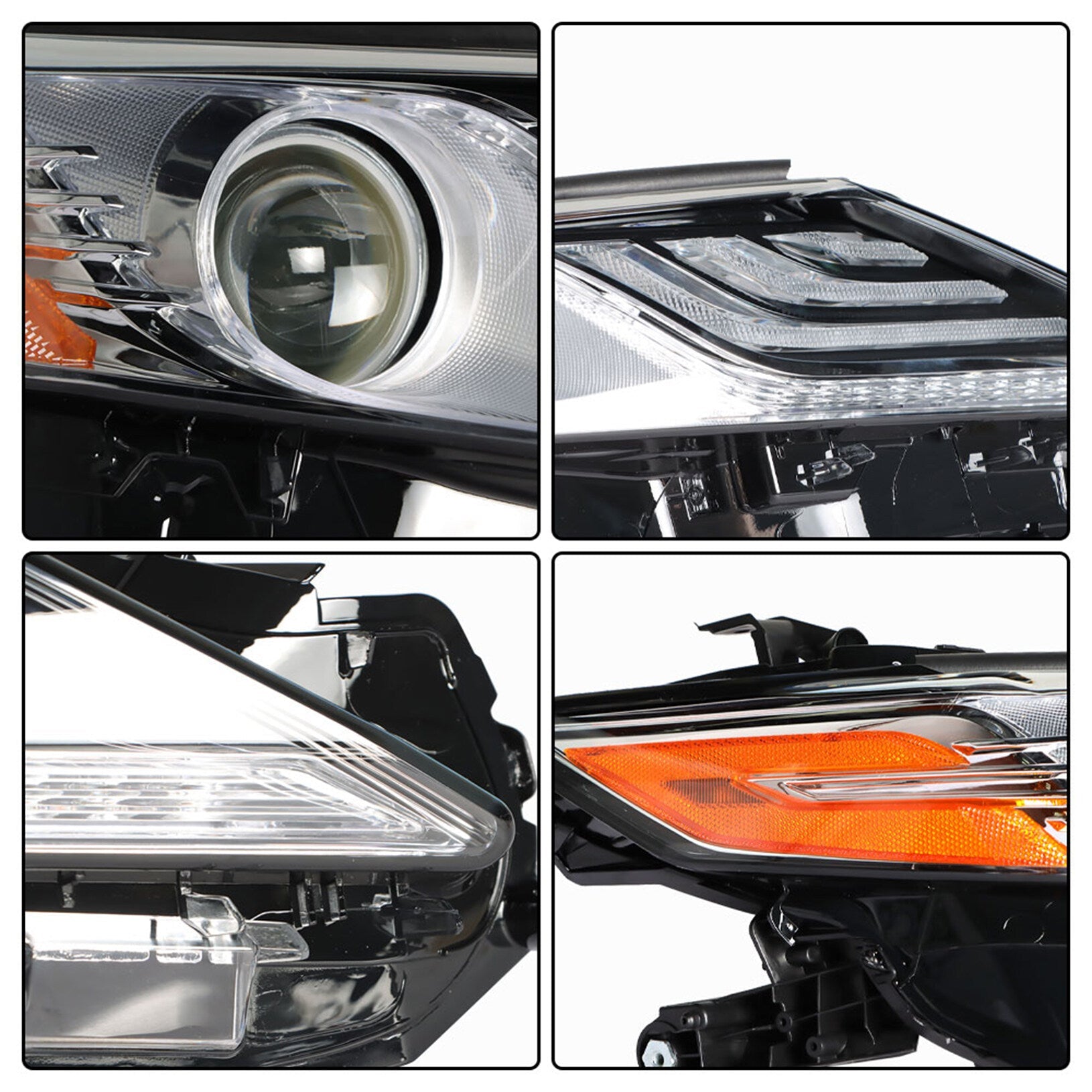 TOPPARTZ Headlight Assembly Replacement for Toyota Camry XLE/XSE Headlights Full LED 2018-2020 RH Set Passenger Side