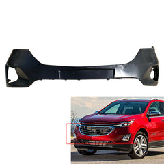 TOPPARTZ Front Bumper Cover Upper Fit for Chevy Chevrolet Equinox 2018 2019 Black