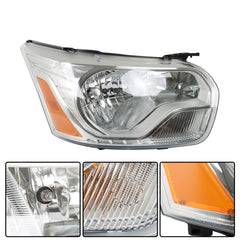 TOPPARTZ Headlight Assembly Replacement for Ford Transit 150 250 350 2014-2022 Headlights RH Set Passenger Side