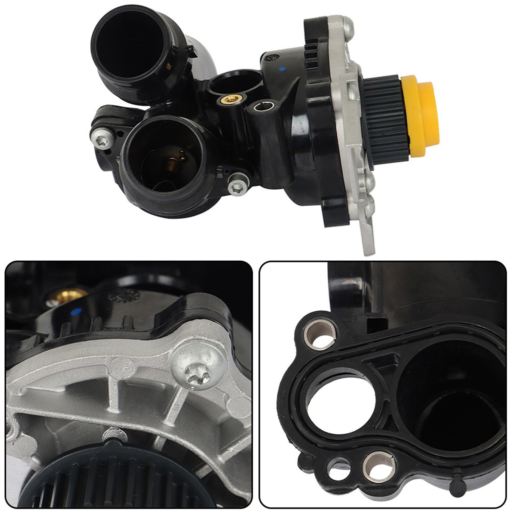 TOPPARTZ Water Pump Thermostat Assembly 06h121026 Replacement for VW Golf Jetta GTI Passat 2.0T 1.8T