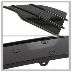 TOPPARTZ Front Plastic Grille Bumper Fit For 2013-2016 Ford Escape Black Painted