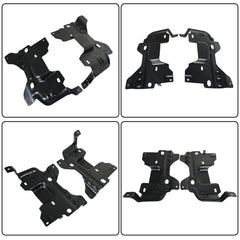 TOPPARTZ Front Bumper Bracket Left and Right Set Replacement for 2009-2014 F-150 9L3Z17B984A FO1067180 9L3Z17B985A FO1066180