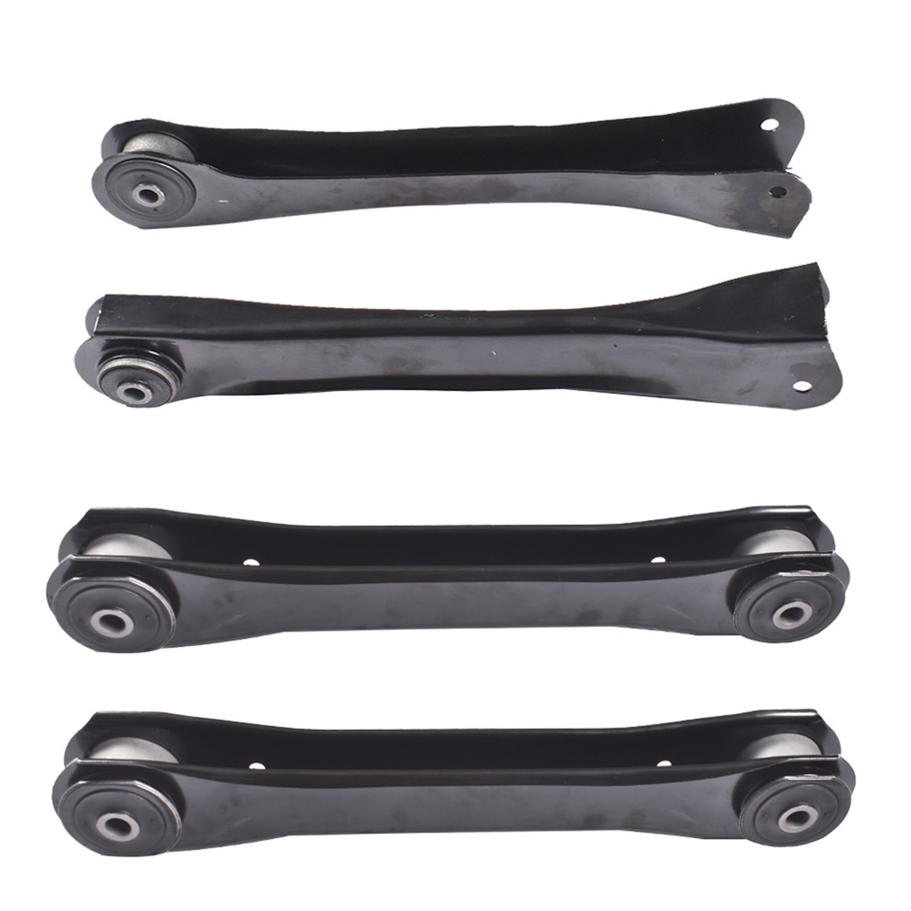 TOPPARTZ 4pc Front Lower & Upper Control Arm w/Bushing Assembly Replacement for Jeep Cherokee Comanche
