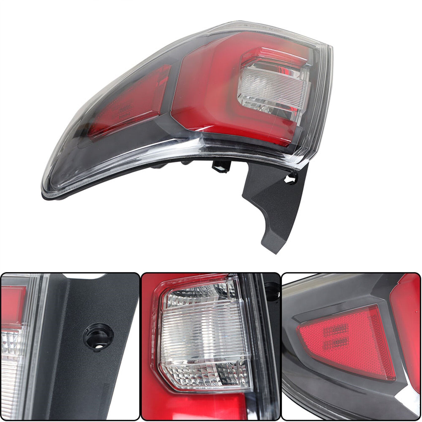 TOPPARTZ Driver Side Outer LED Tail Light Replacement for 2013-2016 GMC Acadia 2017 Acadia Limited