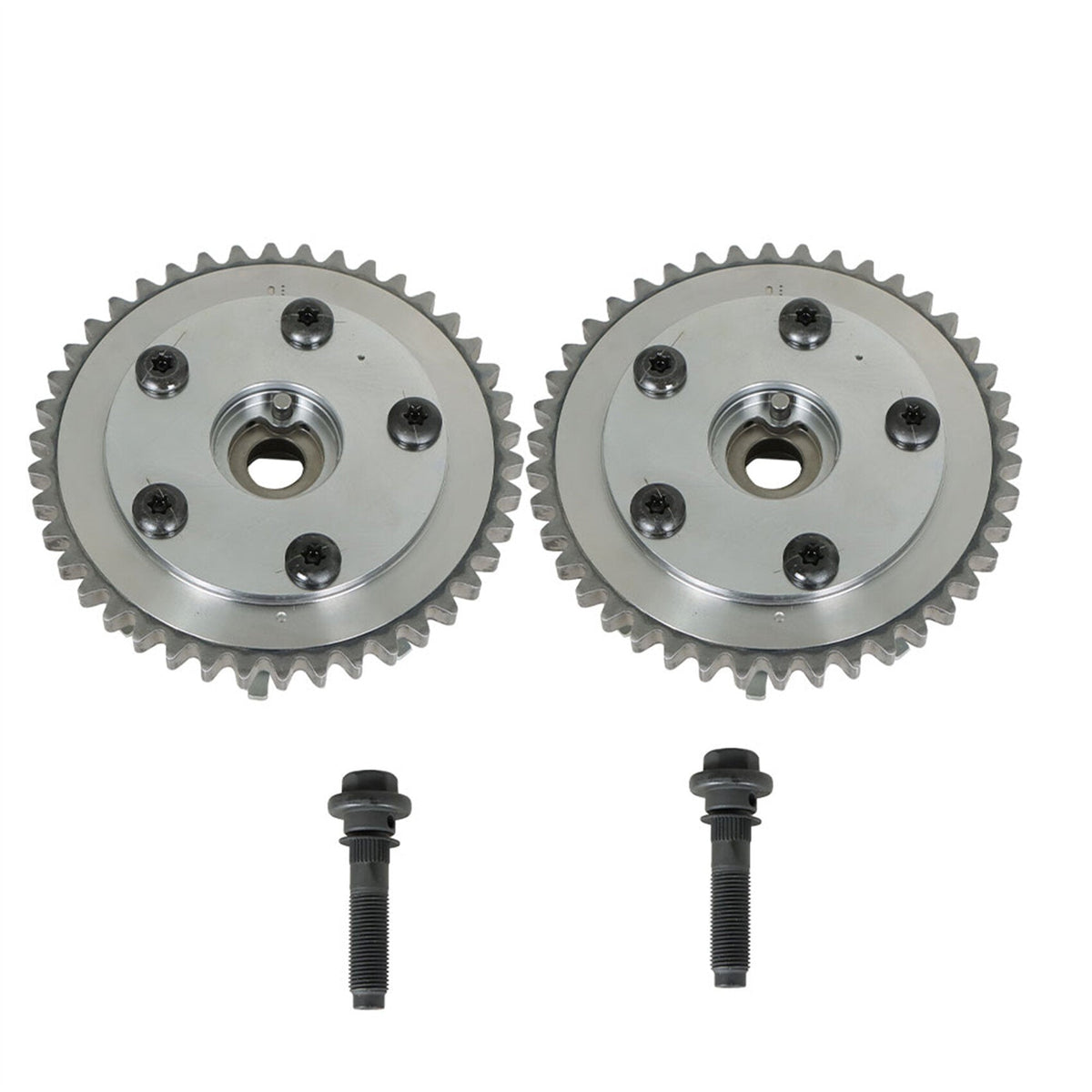 TOPPARTZ 2Pcs Timing Camshaft Sprocket Cam Phaser 3R2Z6A257DA Replacement for Ford F150 F250 Explorer Lincoln 4.6L 5.4L