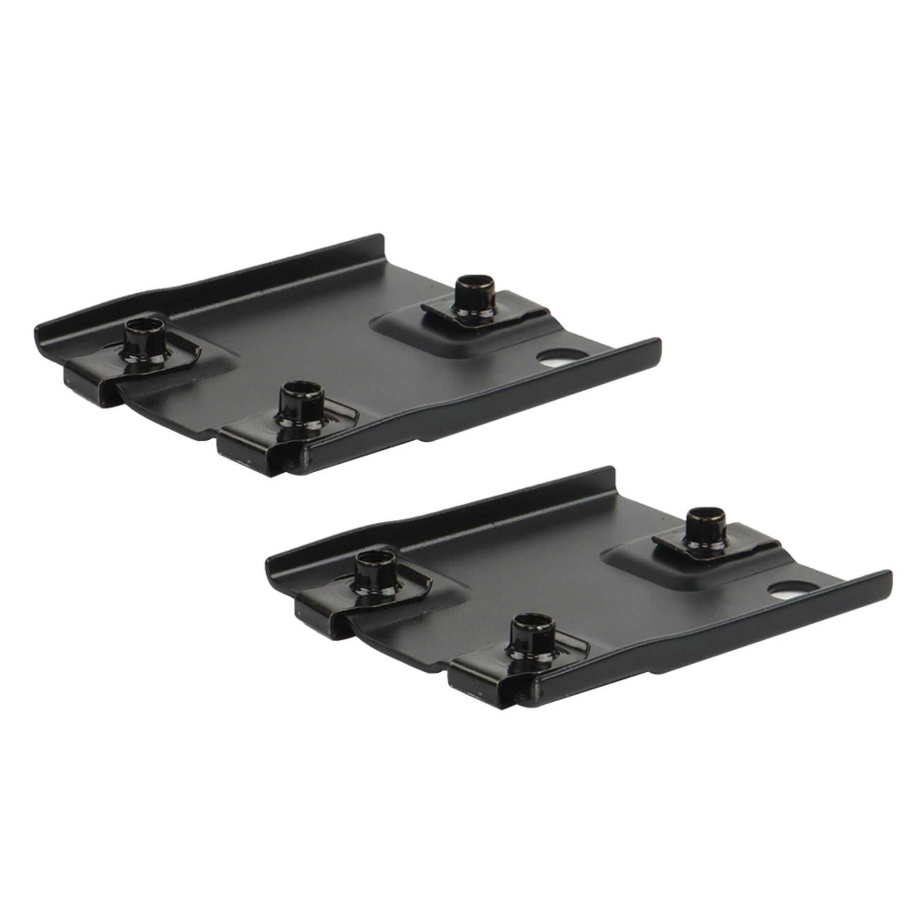TOPPARTZ 2 PCS Front Bumper Plate Bracket Left and Right Replacement for 2011-2014 Silverado 2500HD 3500HD GM1062105 25996793