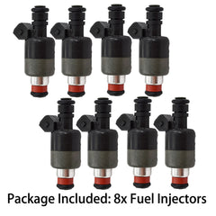 8x Fuel Injectors For Buick Commercial Chassis Roadmaster 94-96 5.7L 17095004 US