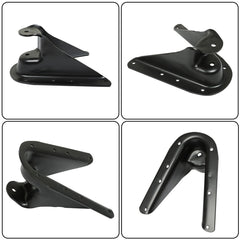 TOPPARTZ Front Rear Leaf Spring Shackle Hanger Standard Cab Replacement for 1973-1987 Chevrolet K10 K20