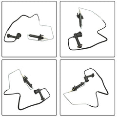 TOPPARTZ Clutch Master & Slave Cylinder Assembly CC649028 Replacement for 1992-1995 Chevrolet Chevy GMC