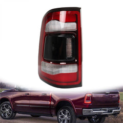 TOPPARTZ Driver Side LED Tail Light Replacement for 2019-2022 Ram 1500 Smoked Brake LH  55112993AD 55112993AB