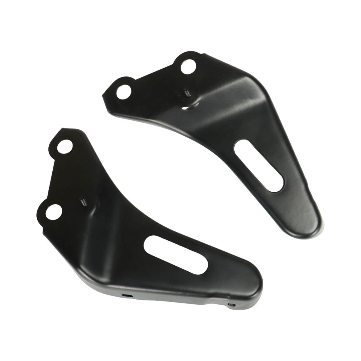 TOPPARTZ Front Bumper Mounting Arm Bracket Set Left and Right Black Replacement for 1996-1998 Toyota 4Runner TO1067121 TO1066121
