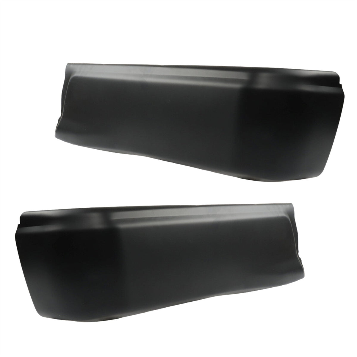 TOPPARTZ Set of 2 Rear Step Bumper Face Bars without Parking Aid Sensor Holes Replacement for 2015-2020 F150 FO1102382