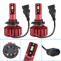 TOPPARTZ 9005/HB3 LED Headlight Bulbs,10000LM 60W 6000K Cool White Super Bright All-in-One Headlight Conversion Kit,Pack of 2