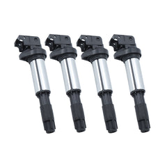 toppartz Ignition Coils UF522 Replacement for BMW E46 E53 E60 E83 E90 323i 325i 525i X3 X5 2.5L 4 PCS