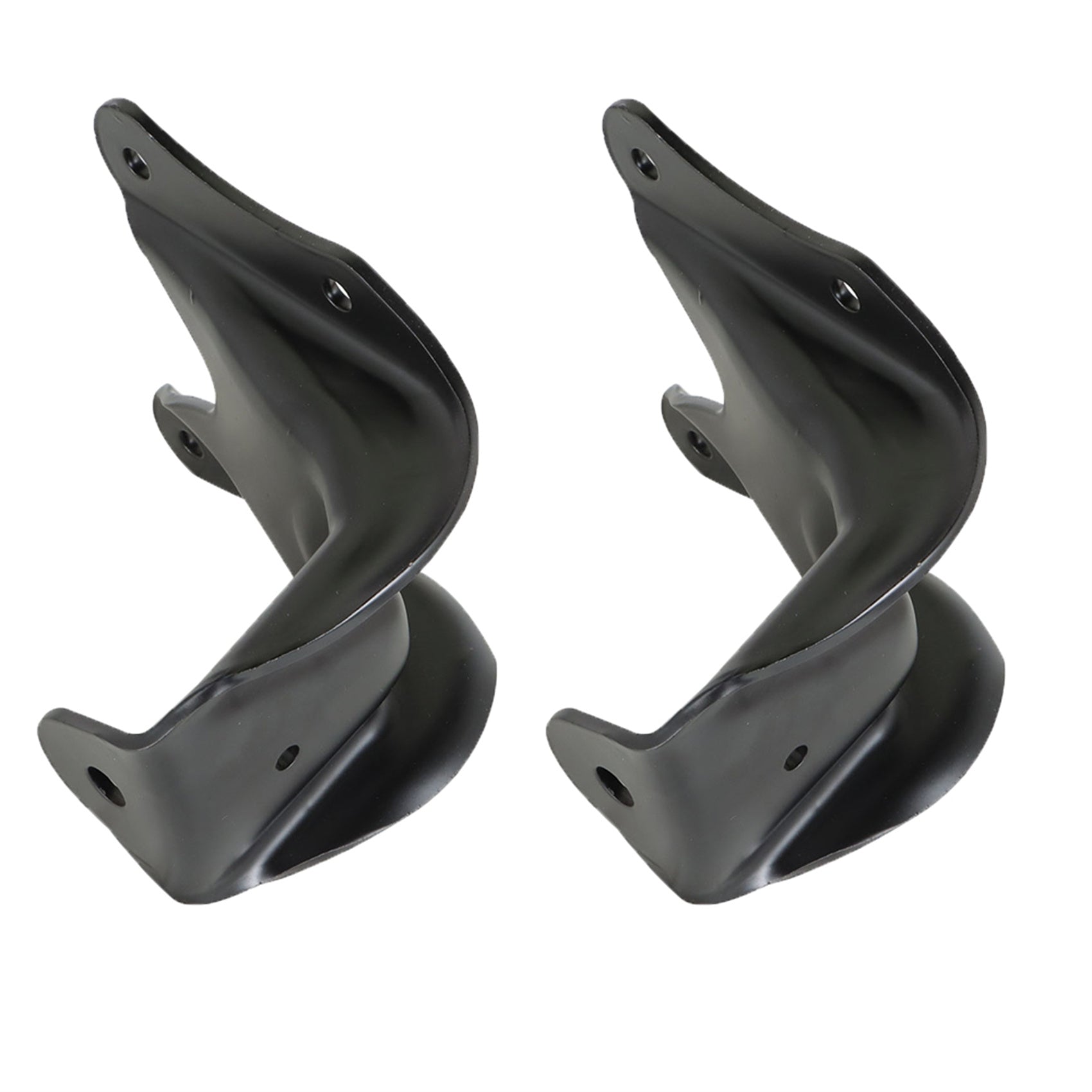 TOPPARTZ Rear Leaf Spring Shackle Bracket Pair & Repair Kit E0TZ5776A Replacement for 1980-1997 Ford F150 F250 F350 Truck Pickup