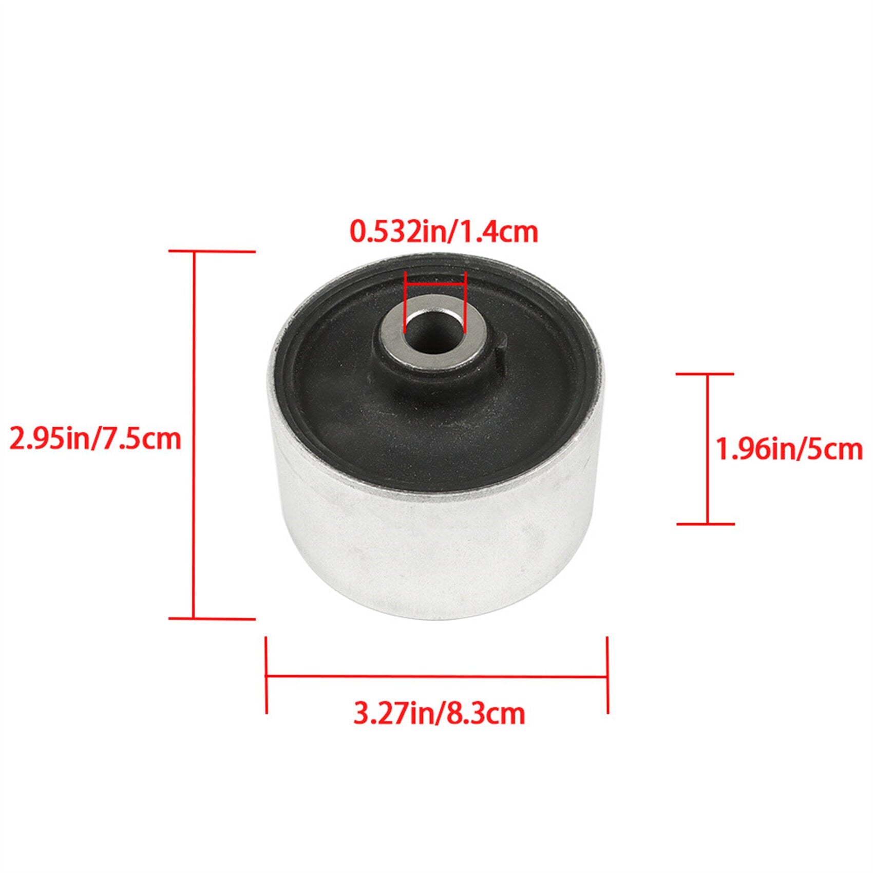 TOPPARTZ 4Pcs Front Control Arm Bushing Replacement for 2007-2013 Nissan Altima 2009-2015 Maxima 2009-2012 Murano