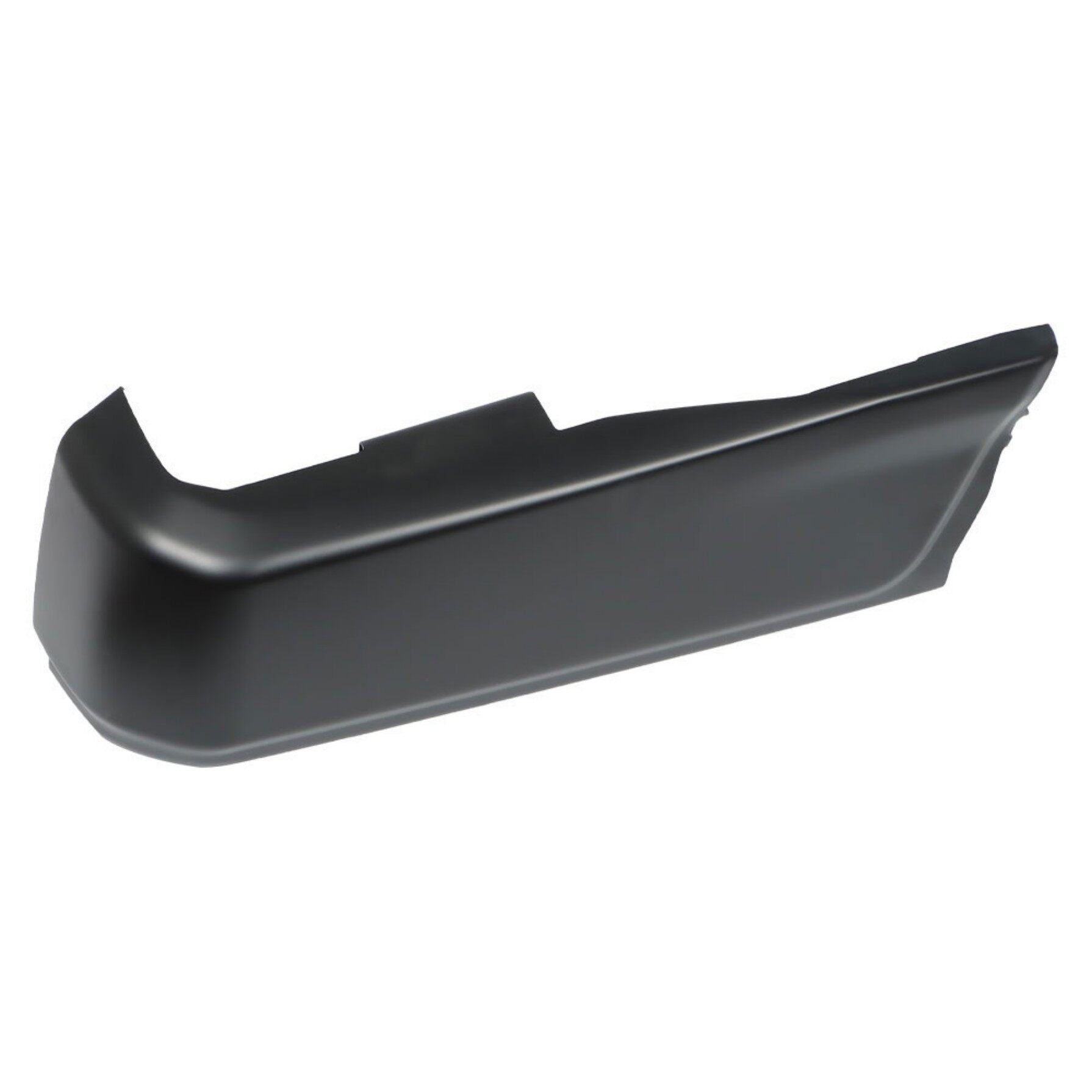 TOPPARTZ Black Steel Rear Left LH Driver Side Bumper Face Bar without Parking Assist Sensor Hole Replacement for 2015-2020 F150 191275228982 FO1102382