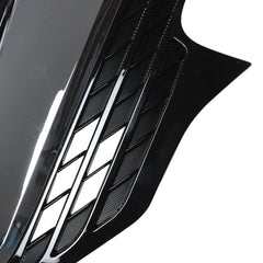 TOPPARTZ Front Plastic Grille Bumper For 2015-2018 Nissan Murano Chrome Black Painted