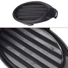 TOPPARTZ Plastic Passenger Side Fog Light Cover Black For 12-14 Ford Focus Front Bumper