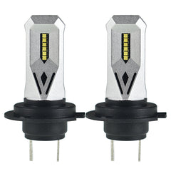 TOPPARTZ 2Pcs H7 LED Fog Light Bulbs,80W 1500LM 6000K White 300% Brighter Replacement for Halogen Fog Light Bulbs