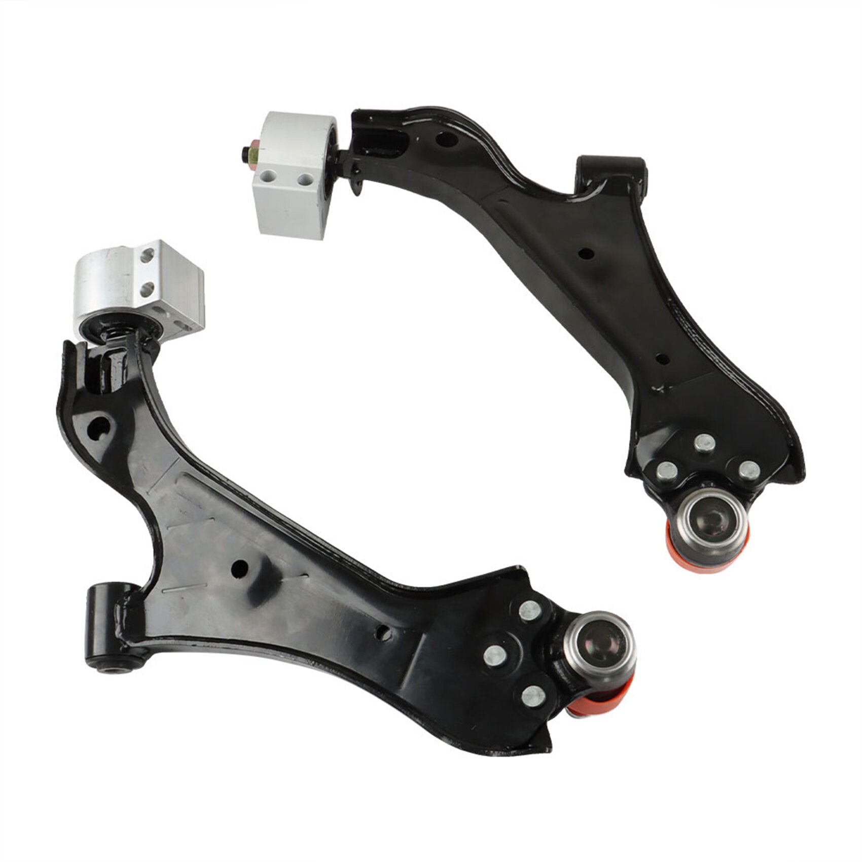 TOPPARTZ 8Pcs Lower Control Arms w/ Ball Joints Sway Bar Links Tie Rods Suspension Kit 524-158 Replacement for Equinox 2010-2017 Terrain 2010-2017