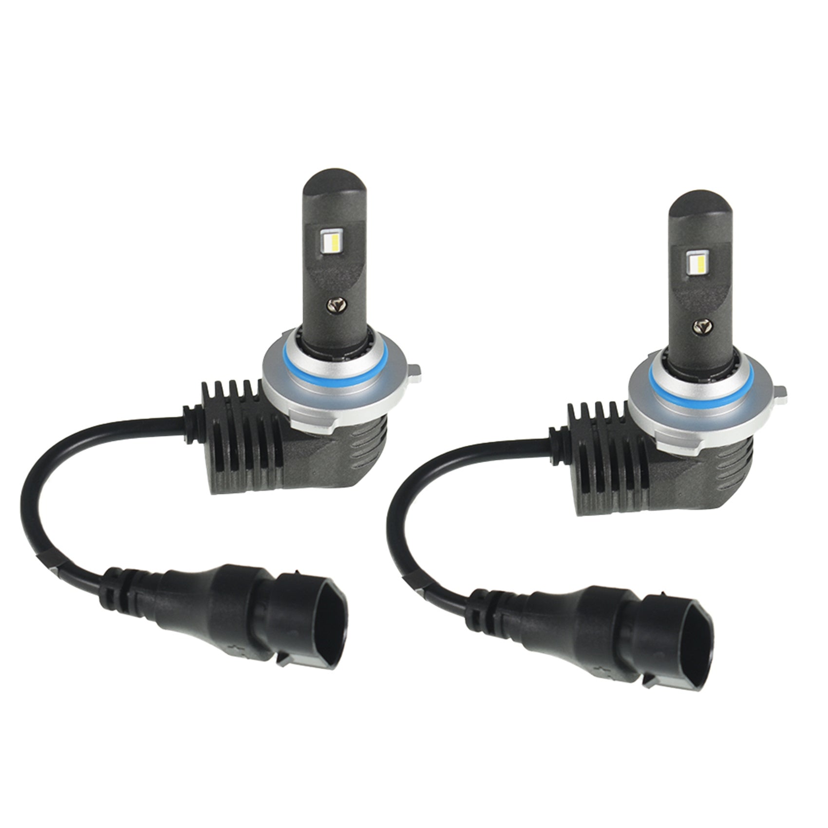TOPPARTZ 9006/HB4 LED Headlight Bulbs,80W 6000 Lumens Super Bright 6500K Cool White LED Headlights Conversion Kit,Pack of 2