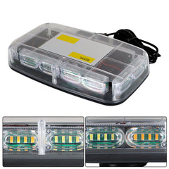 TOPPARTZ Emergency Safety Warning Light 48LED Strobe Flashing Light For Truck Top