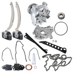 TOPPARTZ Timing Chain Kit with Oil Pump Water Pump Replacement for 2004-2008 Ford Expedition F150 F250 Lincoln 5.4L