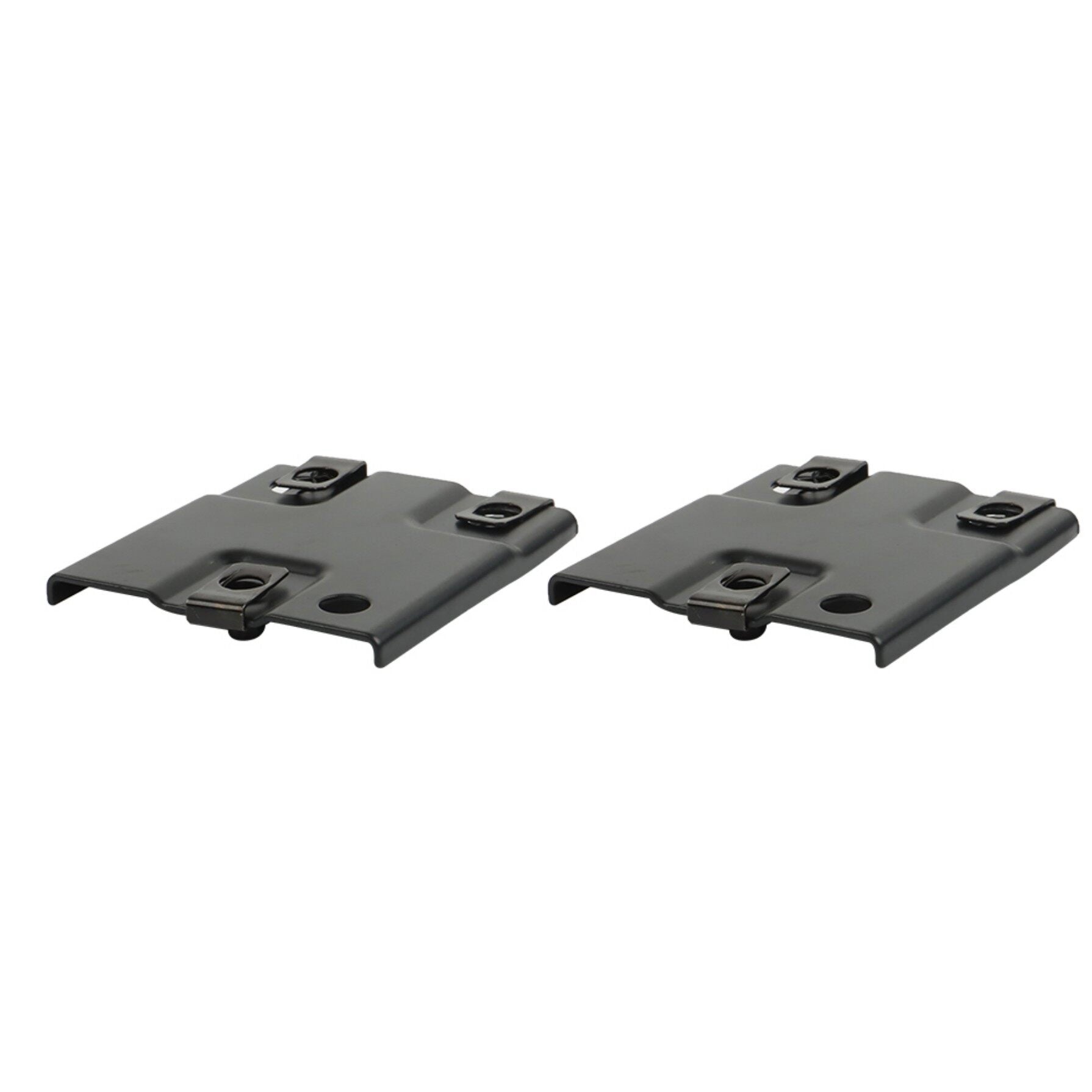 TOPPARTZ 2 PCS Front Bumper Plate Bracket Left and Right Replacement for 2011-2014 Silverado 2500HD 3500HD GM1062105 25996793
