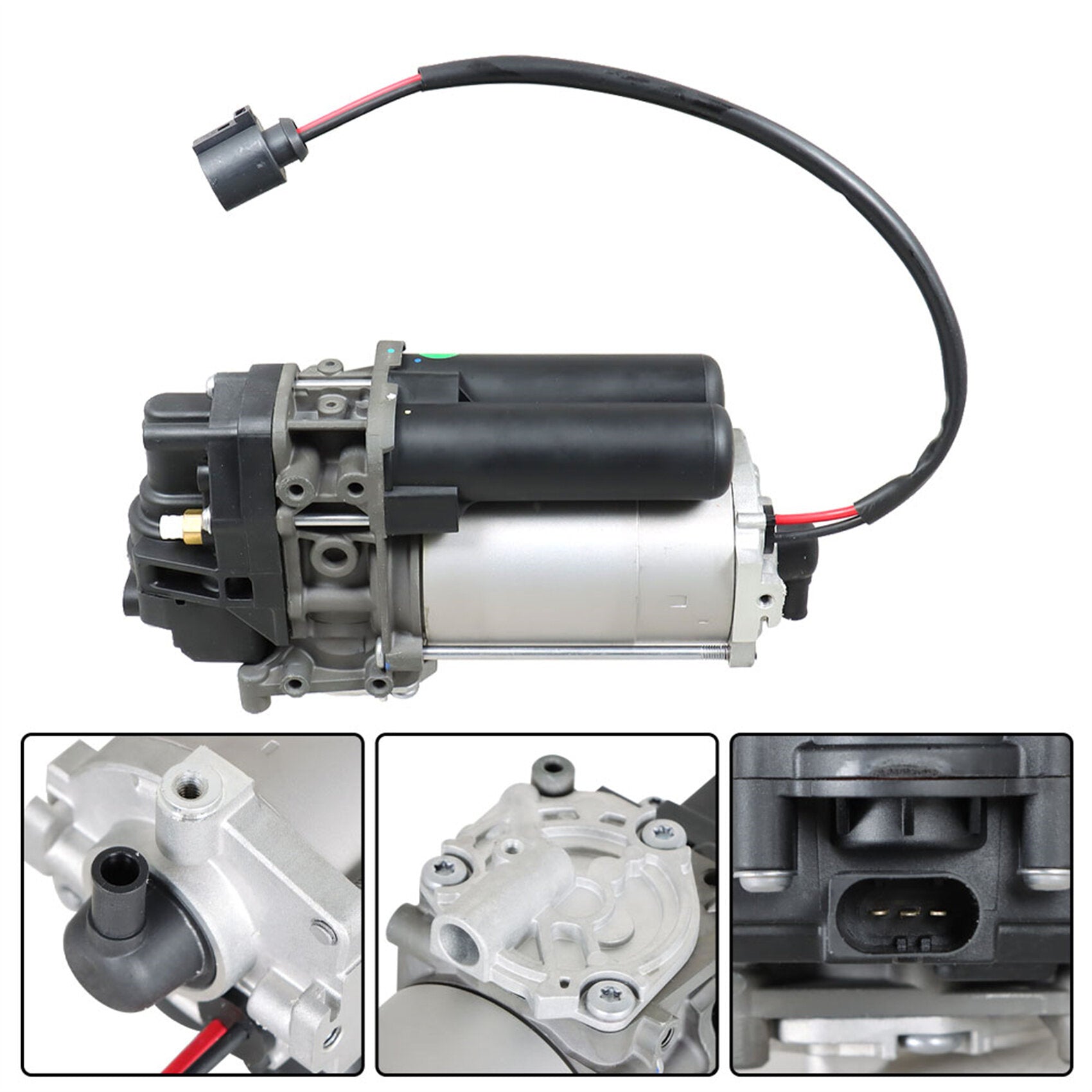 TOPPARTZ Air Suspension Compressor Pump Replacement for 2016-2021 Audi Q7 Q8 4M Bentley Bentayga