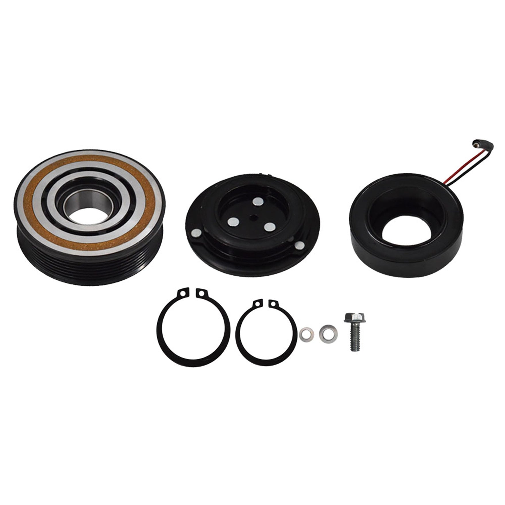 A/C Compressor Complete Clutch for Tacoma 05-16 Compressor