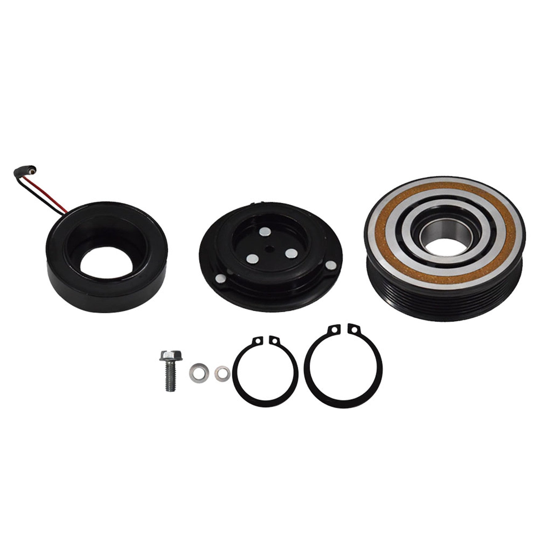 A/C Compressor Complete Clutch for Tacoma 05-16 Compressor