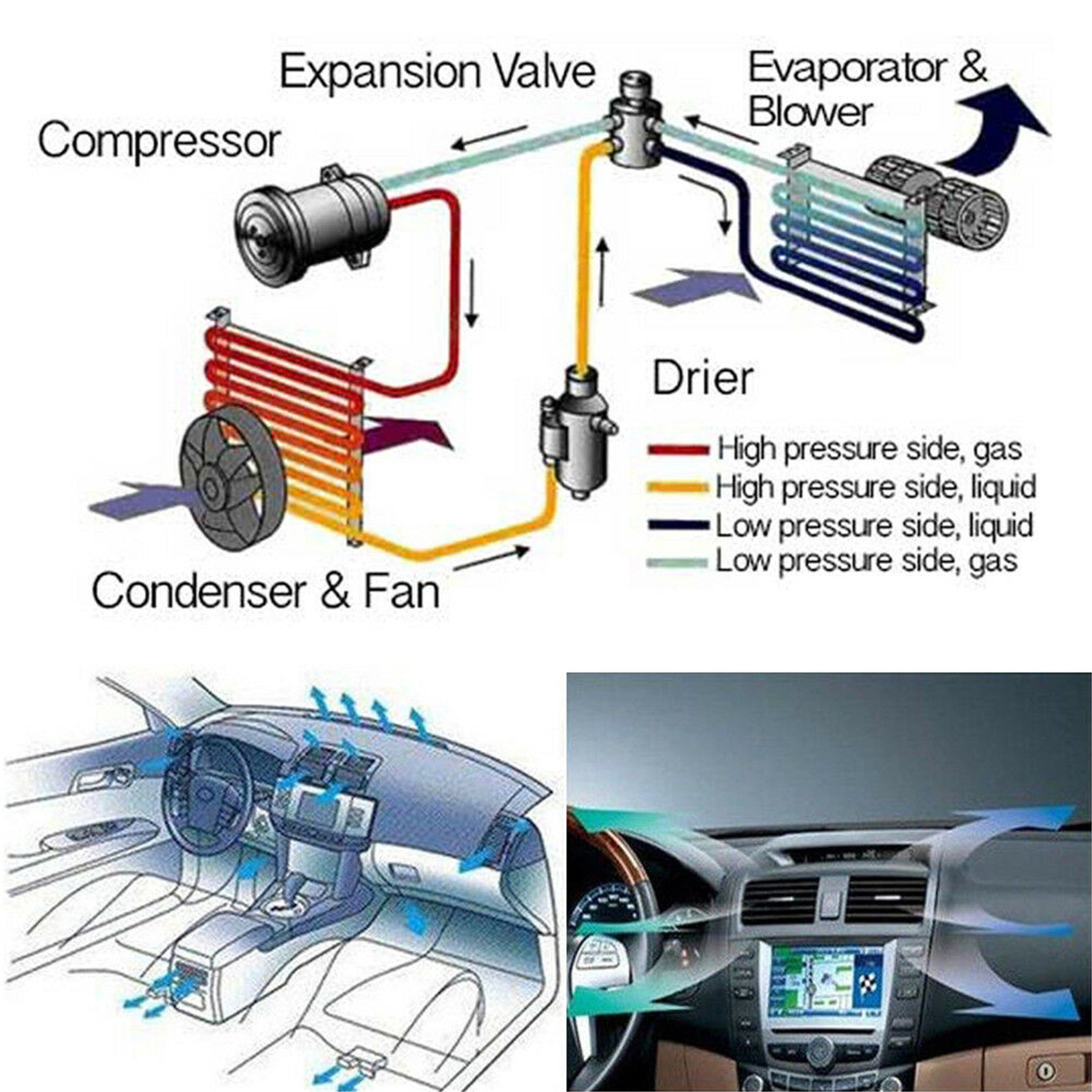 A/C Compressor and Clutch For 2002 2003 2004 2005 2006 Nissan Altima 2.5L