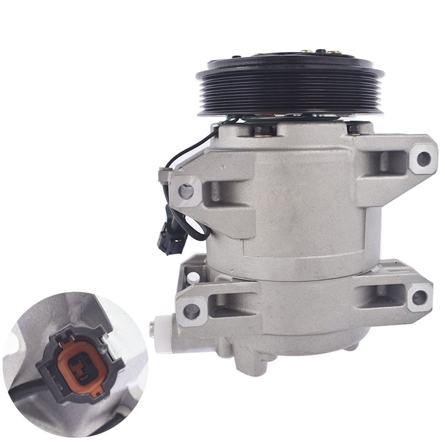 A/C Compressor and Clutch For 2002 2003 2004 2005 2006 Nissan Altima 2.5L