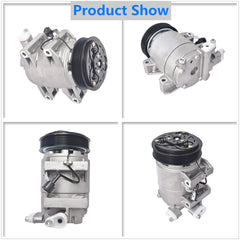 A/C Compressor and Clutch For 2002 2003 2004 2005 2006 Nissan Altima 2.5L