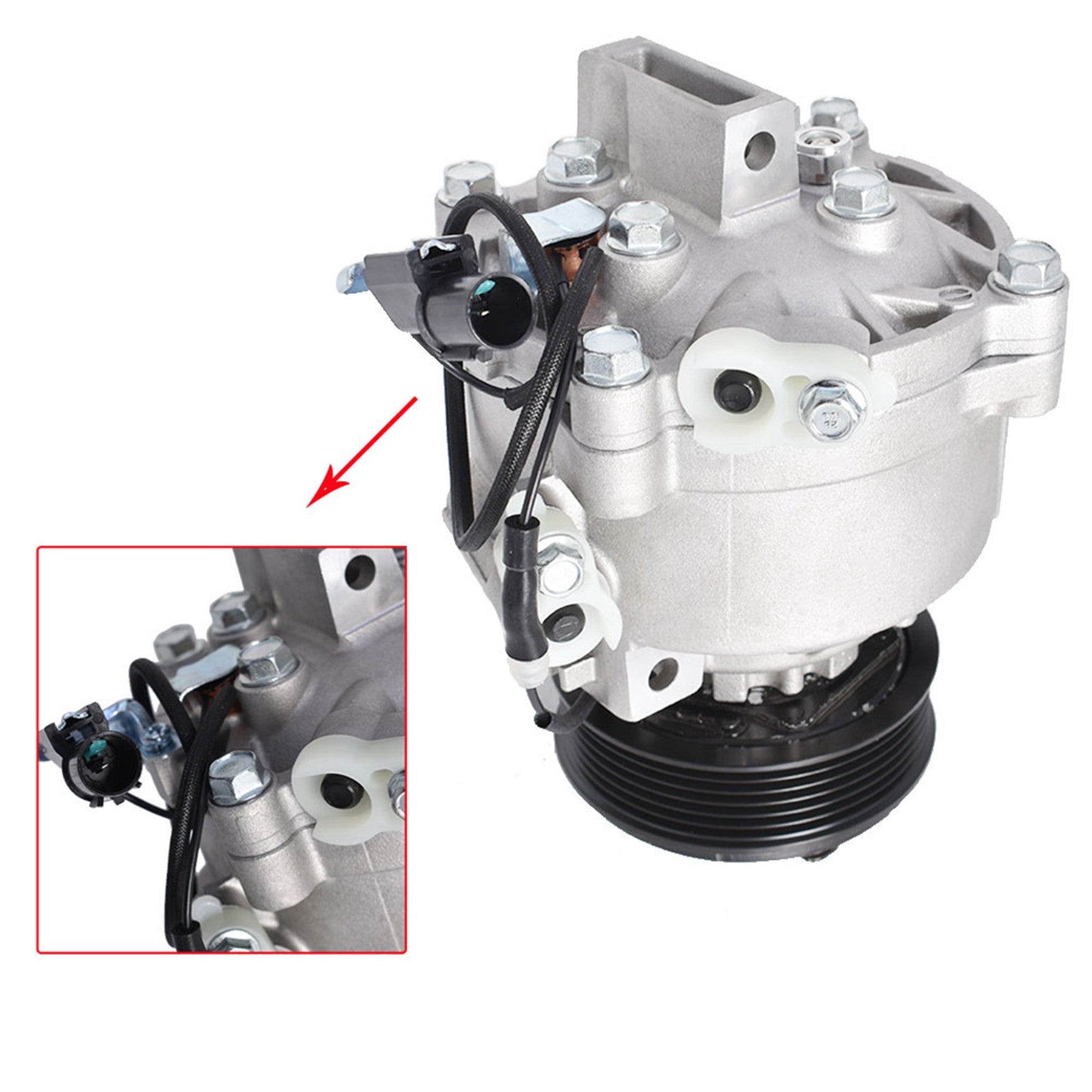 AC Compressor 7813A618 CO 29091C For 09-15 Mitsubishi Lancer Outlander RVR