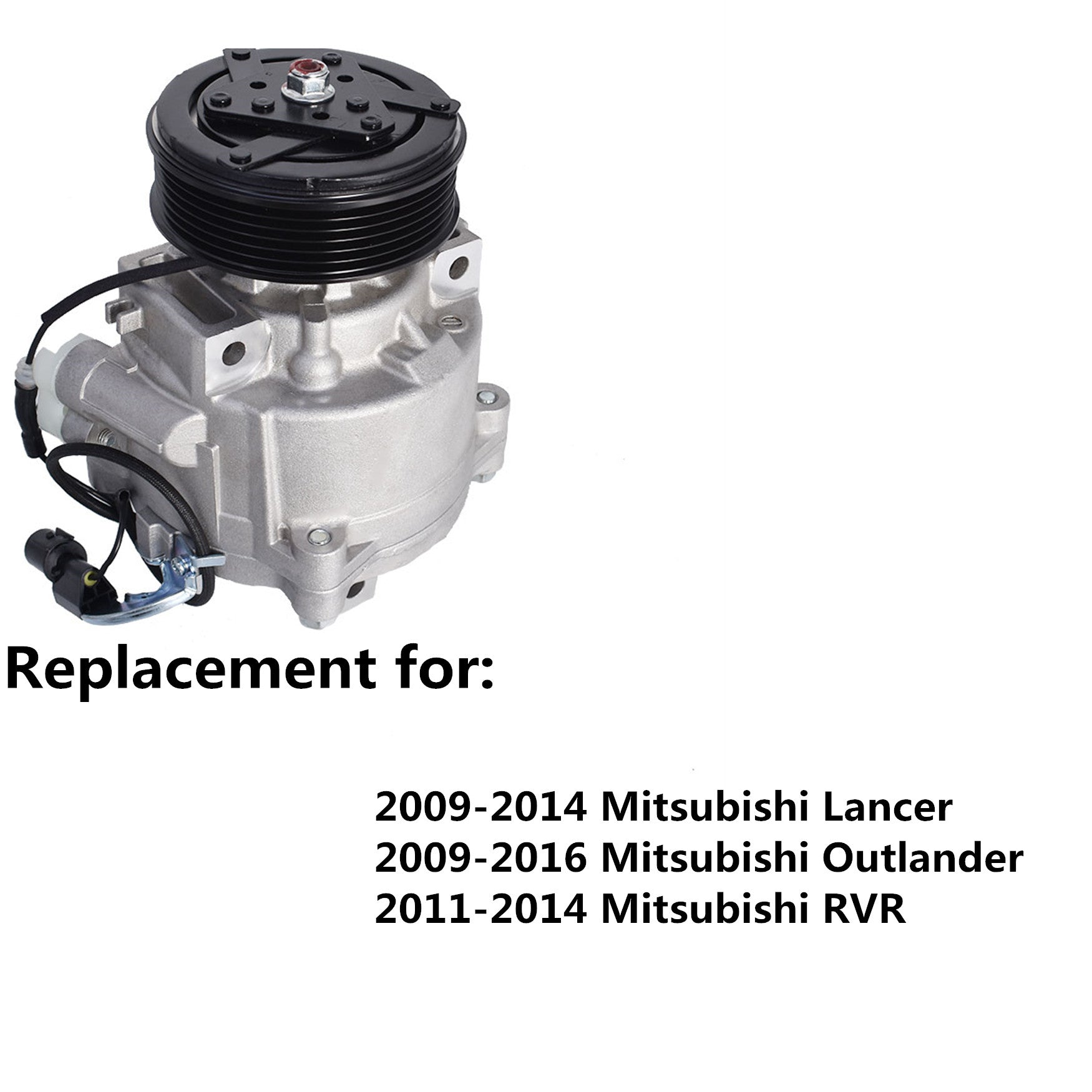 AC Compressor 7813A618 CO 29091C For 09-15 Mitsubishi Lancer Outlander RVR