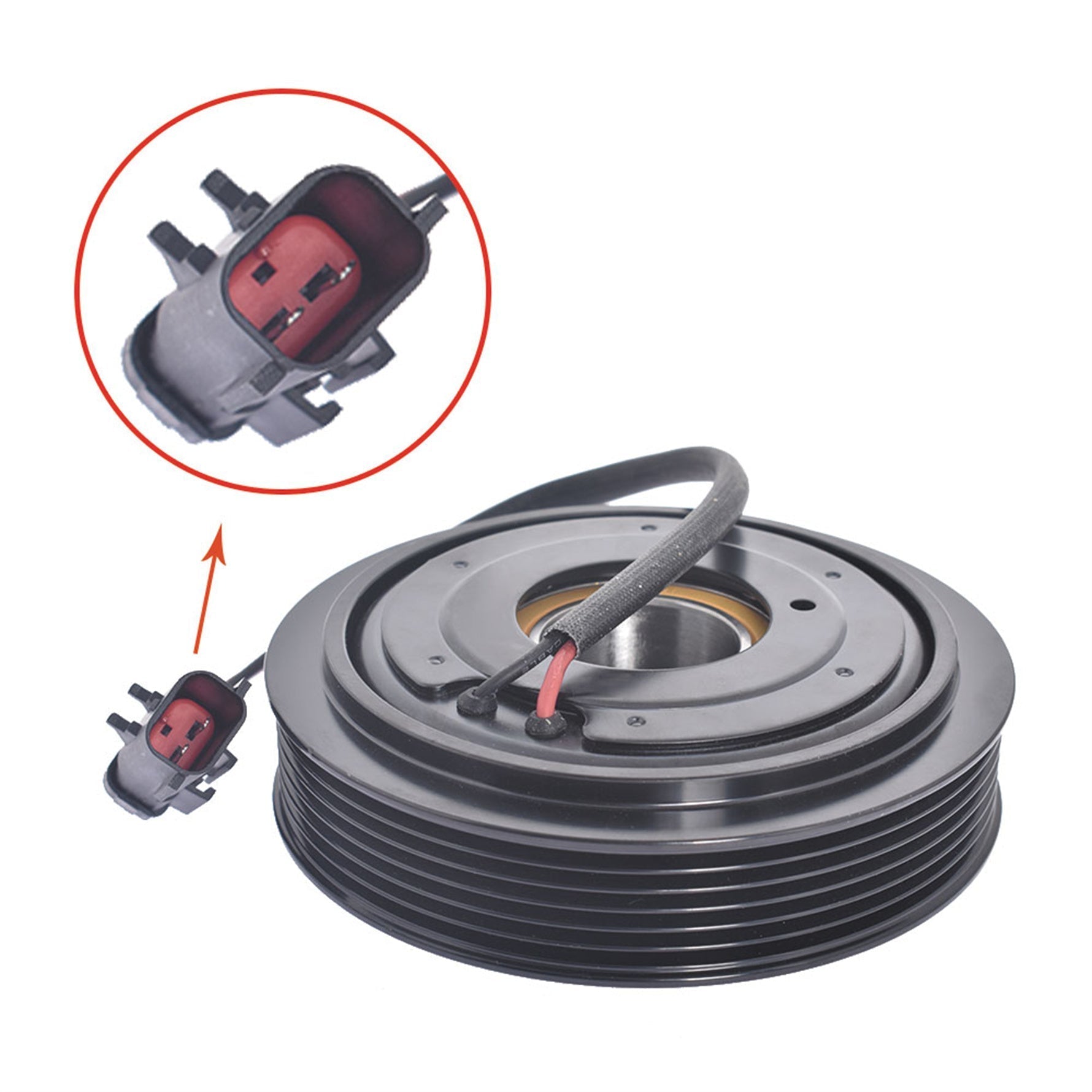AC Compressor Clutch Ki For 1994-2002 Dodge Ram 1500 8CYL 5.9L