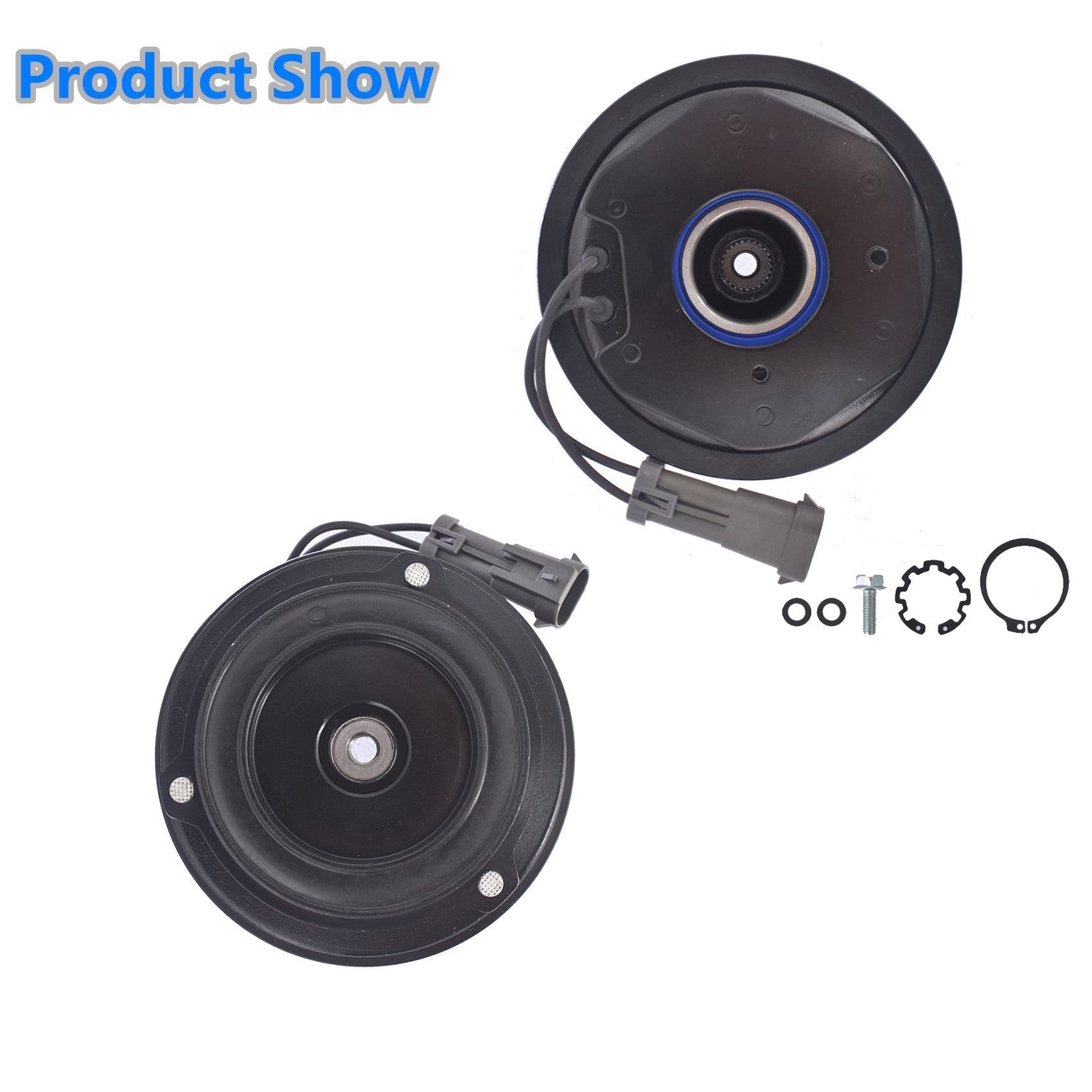 AC Compressor Clutch Kit Coil Pulley For 00 -13 Chevrolet Silverado 1500 4.8L